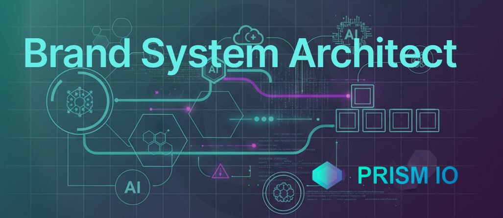 Brand System Architect Platform - AI-powered brand management interface with automated brand guidelines and strategic tools