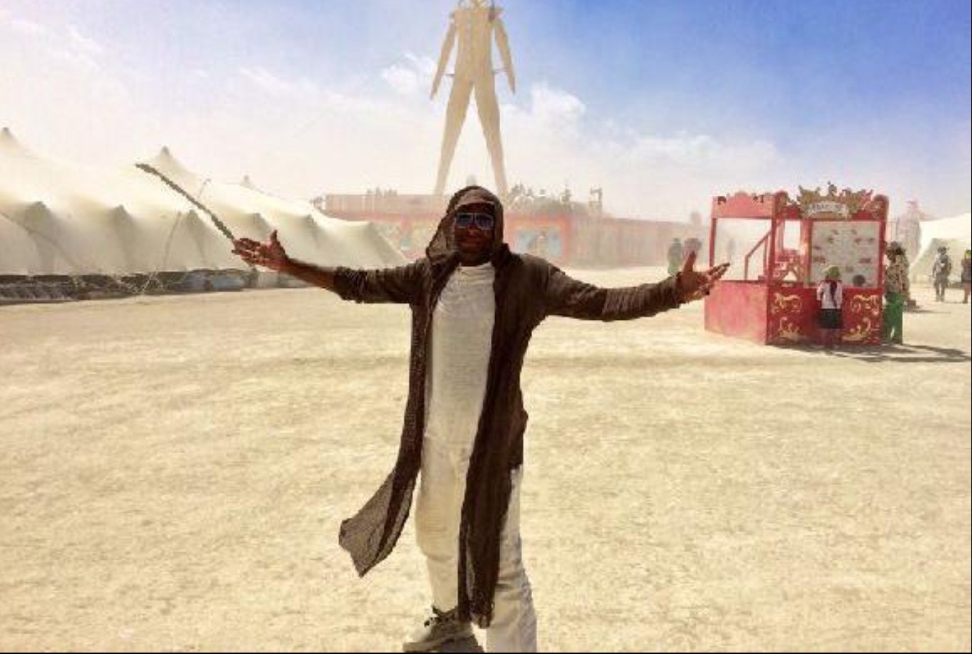 Jon Cropper at Burning Man